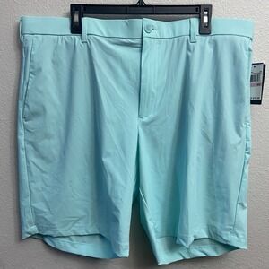 Callaway Opti-Dri Golf Shorts Mens 40 Performance Waistband Gripper Blue Stretch